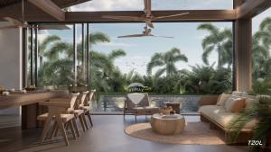 RESIDENCIA OASIS "MODELO B - 4 habitaciones" BARRA DE SANTIAGO EL SALVADOR